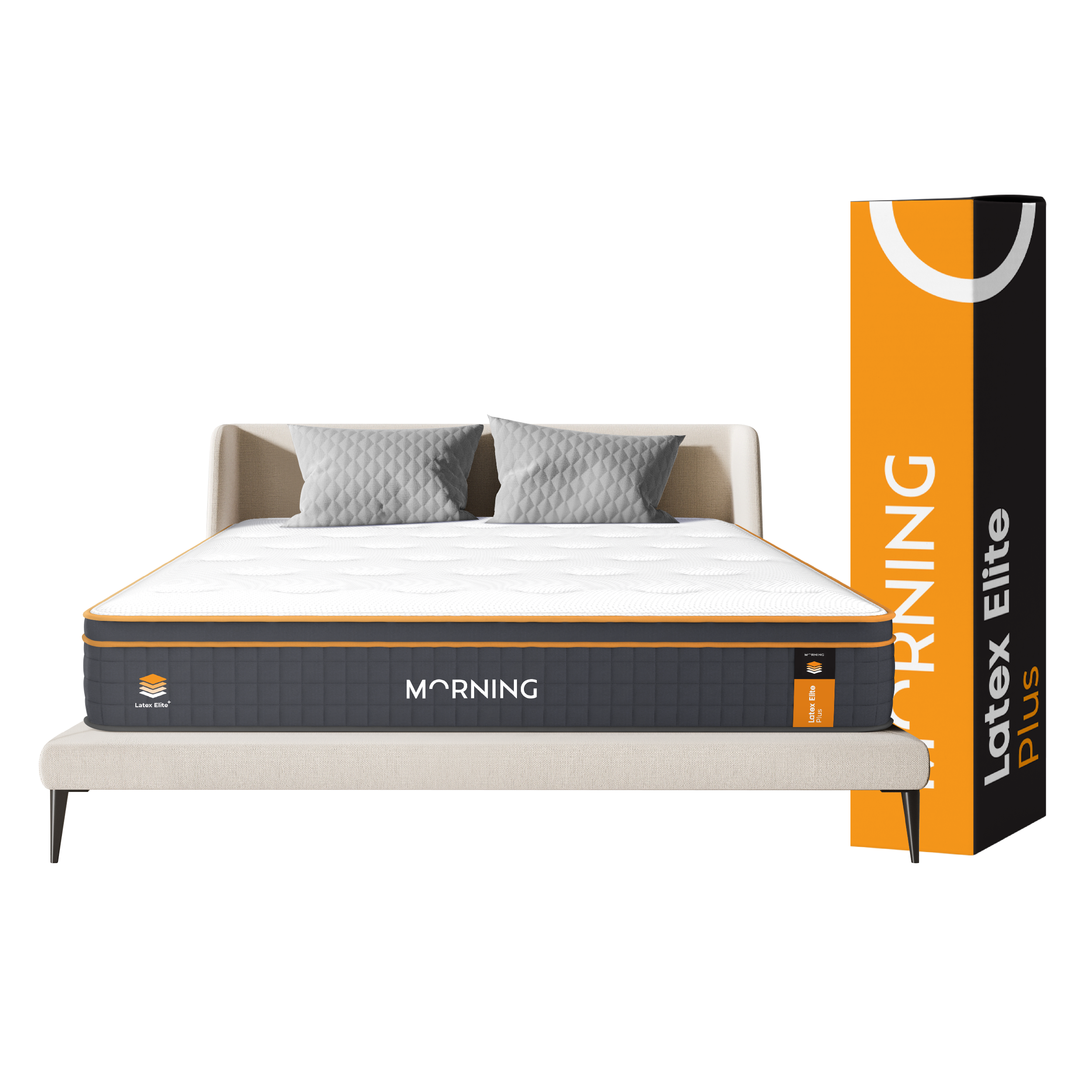 ที่นอนยางพารา 6ฟุต MORNING SLEEP LATEX ELITE PLUS หนา 10 นิ้ว เสริมพ็อกเก็ตสปริง_0
